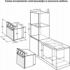 Духовой шкаф Электрический Darina BO 1700 At антрацит, встраиваемый, фото , изображение 3