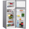 Холодильник Nordfrost NRT 141 132 серебристый металлик двухкамерный 210/51 л морозилка сверху, фото 