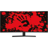 Монитор Bloody MN340W черный 34 VA LED 1ms 21:9 HDMI M/M матовая HAS Piv 300cd 178гр/178гр 3440x1440 180Hz FreeSync DP UW USB 5.7кг, фото 