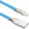 USB кабель ACD-Infinity Lightning ~ USB-A TPE, 1.2м, синий (ACD-U922-P5L), фото 