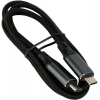 Кабель USB4.0 Cablexpert CC-USB4-CMCM-BR-1M, Type-C/Type-C, 5A, 240Вт, PD3.1/QC4.0, 40Gbps, медь, 1м, черный, пакет, фото 
