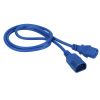 Шнур питания Lanmaster LAN-PP13/14-10-BL C13-С14 проводник.:3x0.75мм2 10м 220В 10А синий, фото 