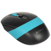 Мышь беспроводная A4Tech Fstyler FG10S чёрный/голубой, фото , изображение 3