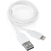 Кабель Cablexpert для Apple CCB-USB-AMAPO2-1MW, AM/Lightning, издание Classic 0.2, длина 1м, белый, блистер, фото 