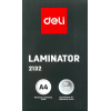 Ламинатор Deli E2132 A4 (70-100мкм) 22см/мин реверс, фото , изображение 13