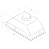 Вытяжка встраиваемая Elica Era S IX/A/72 нержавеющая сталь управление: поворотные переключатели (1 мотор), фото , изображение 7