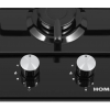 Газовая варочная панель HOMSAIR HGE323GCBK, черный, фото , изображение 5
