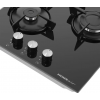 Газовая варочная панель HOMSAIR HGG431BK, черный, фото , изображение 6