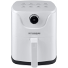 Аэрогриль Hyundai HYF-2052 1000Вт белый/серебристый, фото , изображение 4