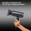 Фен Hyundai H-HDI0777 1500Вт черный/хром, фото , изображение 5
