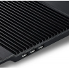 Теплоотводящая подставка под ноутбук DeepCool N8 BLACK (до 17, вентилятор 2x140мм,  алюминий, черный, 2USB ), фото , изображение 4