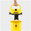 Строительный пылесос Karcher WD 2 Plus V-12/4/18 1000Вт (уборка: сухая/сбор воды) желтый, фото , изображение 5 Строительный пылесос Karcher WD 2 Plus V-12/4/18 1000Вт (уборка: сухая/сбор воды) желтый, фото , изображение 5