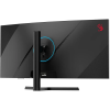 Монитор Bloody MN340W черный 34 VA LED 1ms 21:9 HDMI M/M матовая HAS Piv 300cd 178гр/178гр 3440x1440 180Hz FreeSync DP UW USB 5.7кг, фото , изображение 4