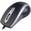 Мышь проводная Perfeo оптическая "TOUR", 3 кн, DPI 1000, USB, чёрн/серебр [PF_A4751], фото 