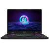 Ноутбук MSI Pulse 17 AI C1VEKG-089XRU Core Ultra 7 155H 32Gb SSD1Tb NVIDIA GeForce RTX4050 6Gb 17" IPS QHD+ (2560x1600) FreeDOS black WiFi BT Cam (9S7-17T311-089), фото 