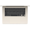 Ноутбук Apple MacBook Air 15"Starlight 10CPU/10GPU 16/512GB Apple M4 MW1K3LL/A A3241 195949841507, фото , изображение 2