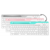 Клавиатура A4Tech Fstyler FBK25 White/Grey, фото , изображение 7