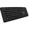 Клавиатура SVEN KB-S230 чёрная (104кл, каб. 2м), фото , изображение 2