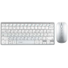 Офисный набор клавиатура + мышь Qumo Paragon Silver + White K15/M21, беспроводной 2.4G, клавиатура + мышь, 400 mA, фото 