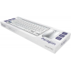 Офисный набор клавиатура + мышь Qumo Paragon Silver + White K15/M21, беспроводной 2.4G, клавиатура + мышь, 400 mA, фото , изображение 2