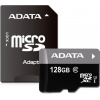 Карта памяти ADATA Bad Pack microSDXC 128GB ADATA Premier Memory Card AUSDX128GUICL10A1-RA1 UHS-I Class 10/V10 A1, Adapter, -25°C + 85°C, RTL (461940), фото 