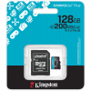 Флеш карта microSDXC 128GB Kingston SDCG4/128GBSP Canvas Go! Plus w/o adapter, фото , изображение 3