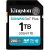 Флеш карта SDXC 1TB Kingston SDG4/1TB Canvas Go! Plus w/o adapter, фото 