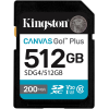 Флеш карта microSDXC 512GB Kingston SDCG4/512GB Canvas Go! Plus V10 A2 + adapter, фото 