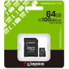 Карта памяти Kingston Canvas Select Plus microSDXC 64Gb C10 SDCS3/64GB, фото , изображение 3