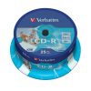 CD диск Verbatim CR-R 700Mb Cake box (25 шт) (43439), фото 