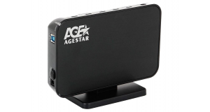 3.5" Внешний бокс AgeStar 3UB3A8-6G черный, фото 