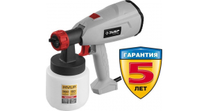 Сетевой краскораспылитель Зубр КПЭ-350, фото 