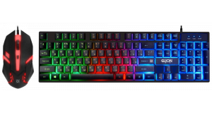 Клавиатура + мышь Defender Glion C-123 Black, фото 