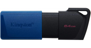 USB Flash накопитель 64Gb Kingston DataTraveler Exodia M (DTXM/64GB) черный/синий, фото 