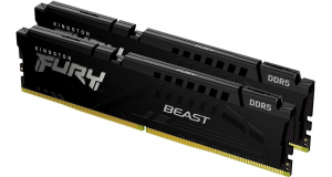 Оперативная память DIMM Kingston FURY Beast Black DDR5 64Gb KF552C40BBK2-64 (2x32Gb), фото 