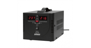 Стабилизатор напряжения Powerman AVS 500D Black, фото 