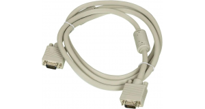 Кабель VGA VGA HD15 (m)/VGA HD15 (m) 1.8м феррит.кольца экран. Ningbo, фото 