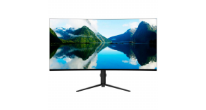 Монитор 34; Lime G340A Black (VA, 3440x1440, 2xHDMI+2xDP+Audio out +DC, 1 ms, 178°/178°, 300 cd/m, 4000:1, 165Hz, MM, Freesync/G-sync, Curved), фото 