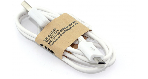 Кабель для зарядки USB - Micro USB OEM, 0.8m, Белый, фото 