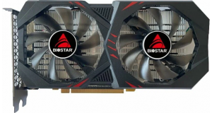 Видеокарта Biostar VN1666TF69 GTX 1660Ti 6G 192 bit GDDR6 1500/1200 DVIx1 HDMIx1 DPx1 HDCP Ret, фото 