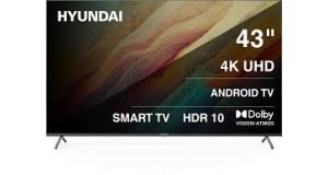 Телевизор  Hyundai 43 H-LED43BU7009 черный LED UHD 60Hz Smart, фото 