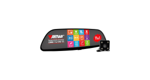 Видеорегистратор-зеркало с радар-детектором Artway [MD-175] Черный, фото 