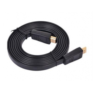Кабель HDMI-HDMI Jet.A JA-HD10 3m плоский