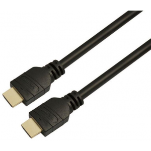 Кабель видео LAZSO WH-111 HDMI (m)/HDMI (m) 3м. Позолоченные контакты черный, фото 
