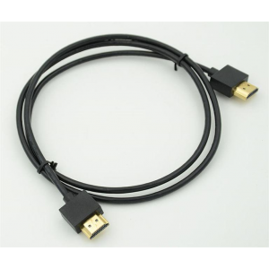 Кабель BEHPEX HDMI (m)/HDMI (m) 1м. Позолоченные контакты черный, фото 