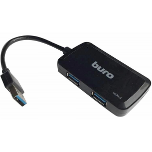 USB-концентратор Buro BU-HUB4-U3.0-S, фото 