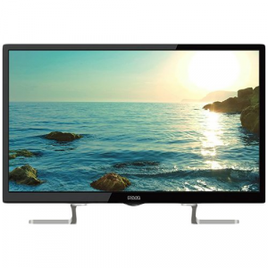 POLAR LED LCD TV 24"(1366x768) MVA LED, 250cd/m2, USB, HDMI, RCA, CI+ slot, RJ45, Multimedia player, Smart 1+4Gb, Android 4.4, DVB-T/T2/C, 25W, 2x3W speaker, Черный, фото 
