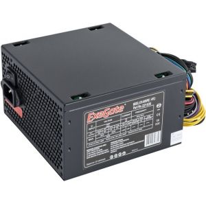 Блок питания 400W Exegate 400NPXE(+PFC), ATX, black, 12cm fan, 6/8pin PCI-E, 3*SATA/ 2*IDE, 1*FDD, фото 