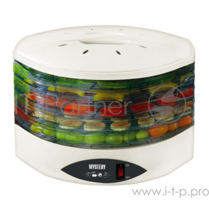 Сушка для овощей и фруктов Mystery MDH-322 белый 250W, фото 