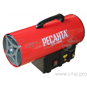 Тепловые пушки Ресанта ТГП-15000 67/1/14 Тепловая газовая пушка { Мощность 18кВт, 300м.куб/ч, 0,3 бар, расход 1,2 кг/час }, фото 